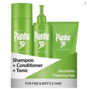 Plantur 39 Phyto-Caffeine Made For You 3-Step System for Fine, Brittle Hair